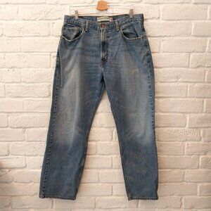 Levis 569 Jeans 34x32 Mens Blue Loose Straight Denim 100% Cotton Mid Rise